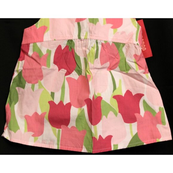 NWT 2010 Gymboree Celebrate Spring Tulip Garden Flower Shirt Top Tank sz 7 - Picture 3 of 7